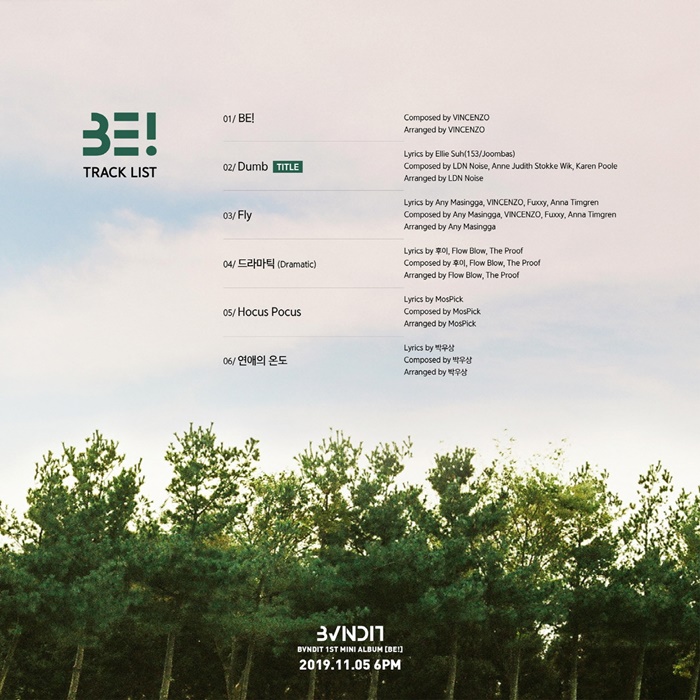 [PRE-ORDER] BVNDIT - 1st Mini Album "BE!"