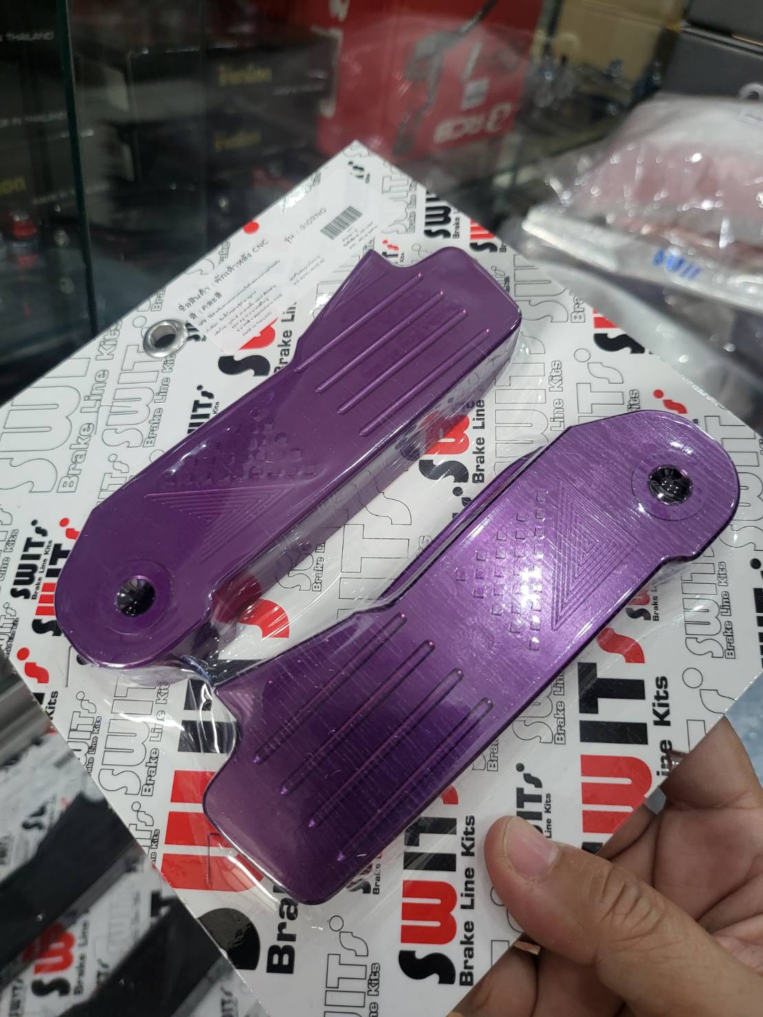 พักเท้าหลัง SWITS /CNC GIORNO125