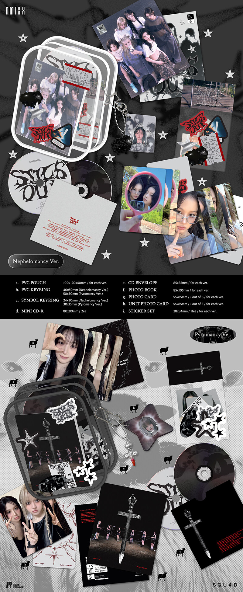 [PRE-ORDER] NMIXX - 3rd Mini Album "Fe3O4: STICK OUT" (Limited ver.)