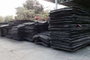 แผ่นยางกันกระแทก หนา 10 mm.กว้าง 140 ยาว 240 cm.