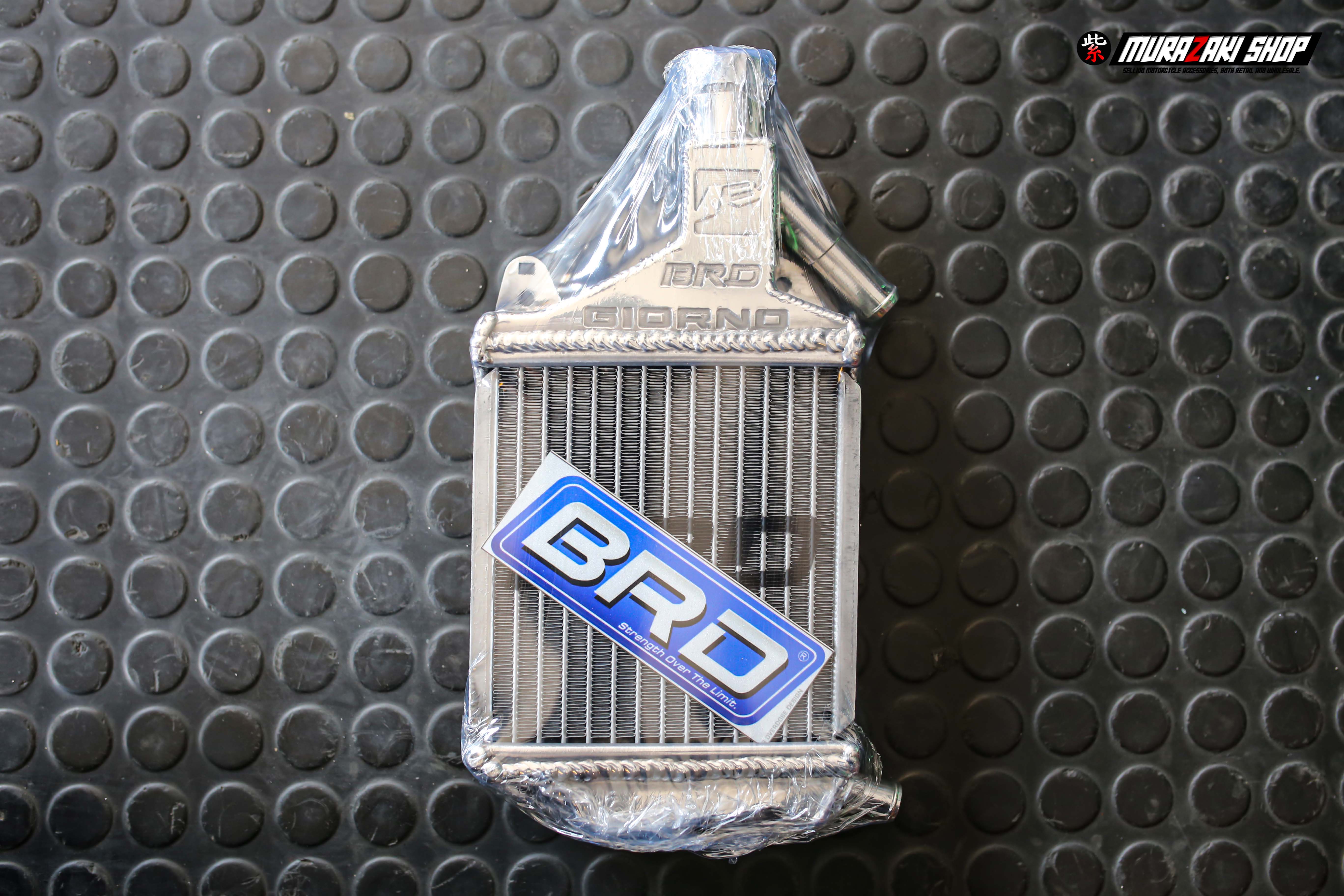 หม้อน้ำอลูมิเนียม BRD รุ่น GIORNO สีเงิน/สีดำ