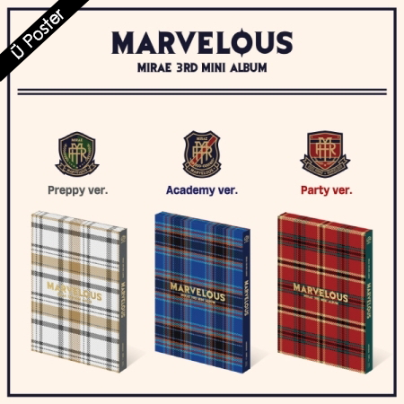 [PRE-ORDER] MIRAE - 3rd Mini Album "Marvelous"