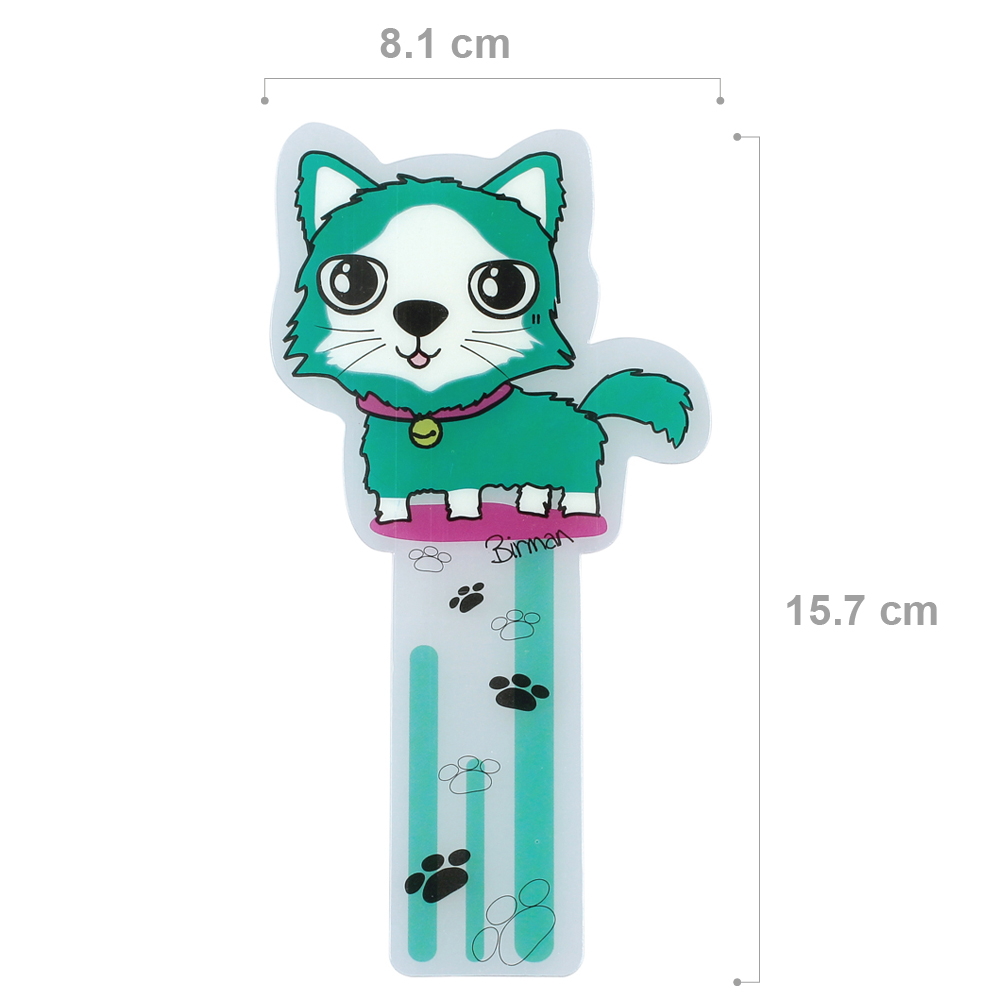 Printed Bookmarks Standing Cat