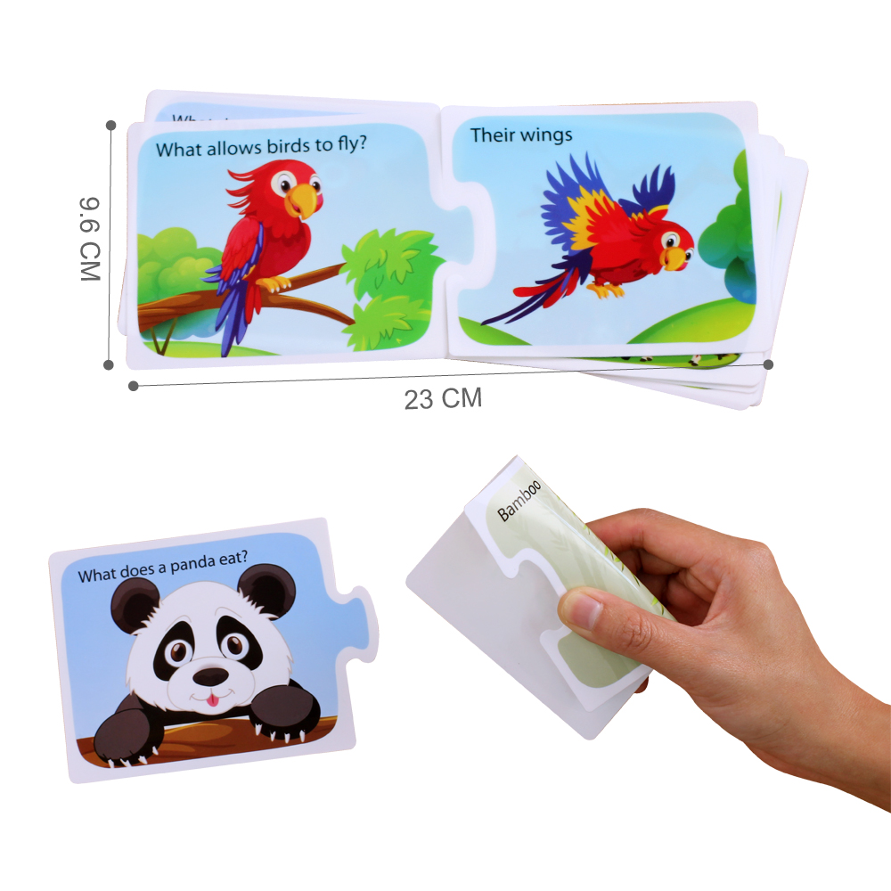 แผ่นเกมจับคู่ บัตรคำศัพท์ภาษาอังกฤษ ชุดWhat..?..Let's Find Out มาหาคำตอบกันเถอะ ET-611