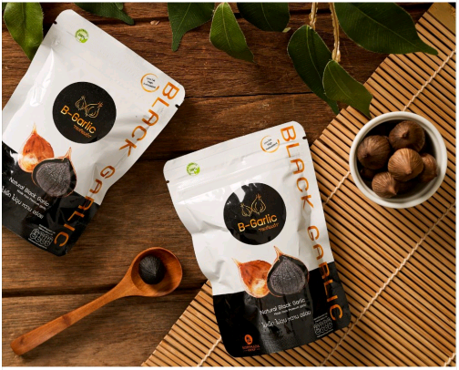 B-garlic กระเทียมดำ Black Garlic ซอง20กรัม ,แบบแกะเปลือก ซองละ 50 บาท 10 ซอง ฟรี 2 ซอง ส่งฟรี !!