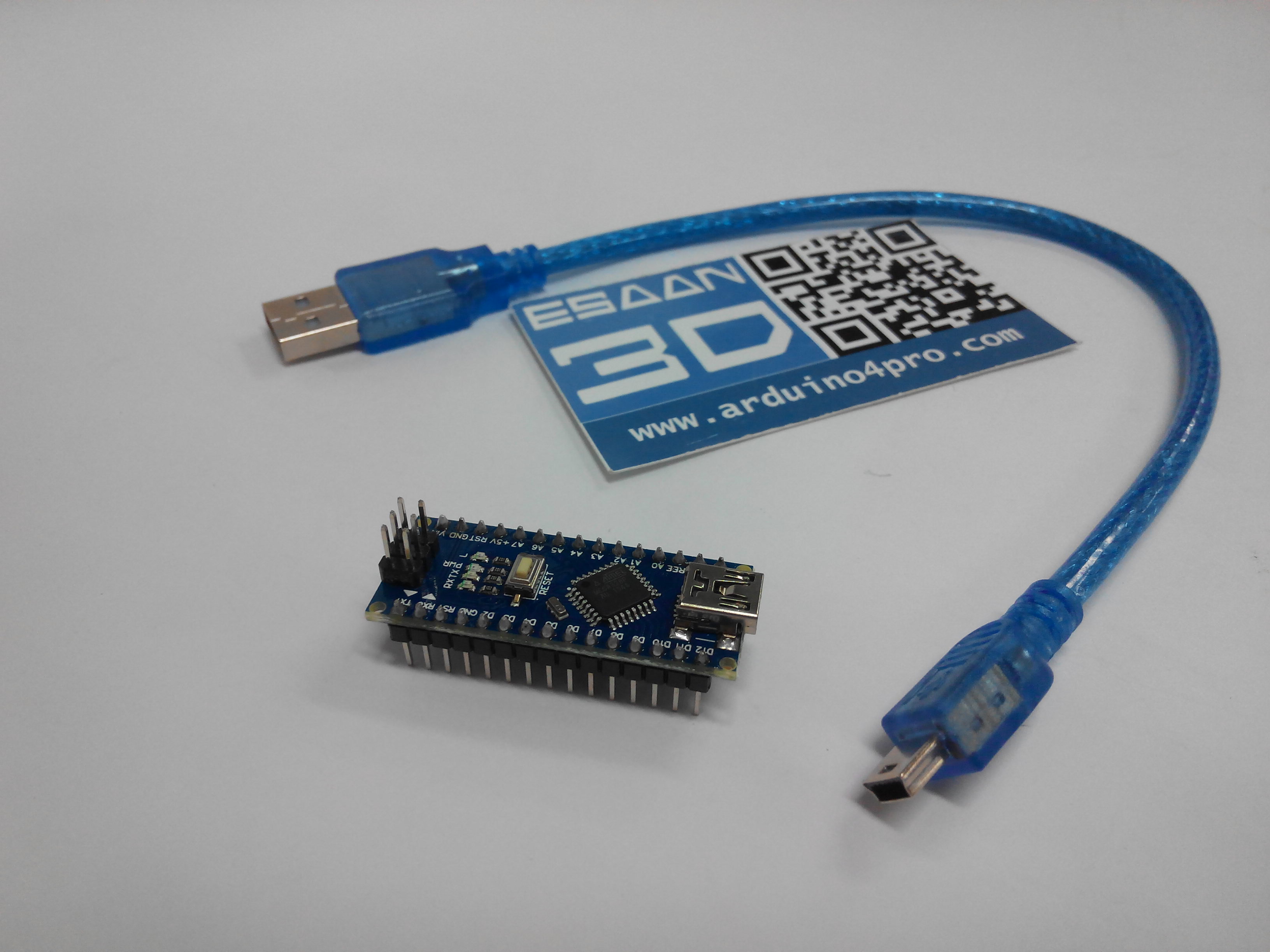Arduino Nano 3.0 Mini USB ใช้ชิฟ CH340G พร้อมสาย USB
