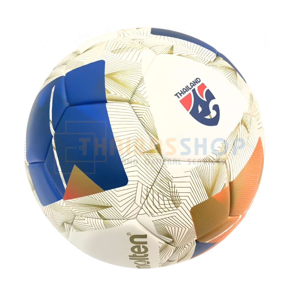 (ของแท้ 100%) ลูกฟุตบอล ลูกบอล Molten F5N5000-TH เบอร์ 5 ลูกฟุตบอลหนัง PU รุ่น Top ใช้แข่ง คิงส์คัพ