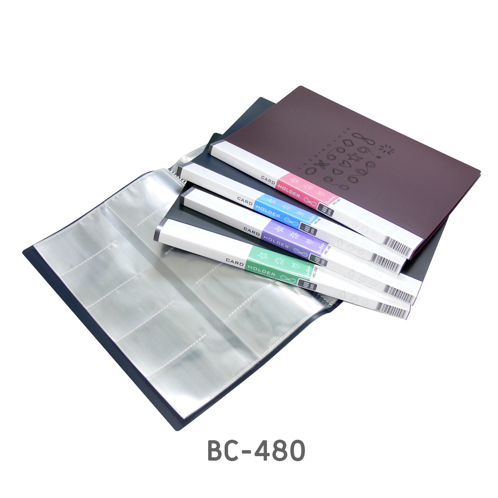 Card Book A4 with Card Pockets BC-480