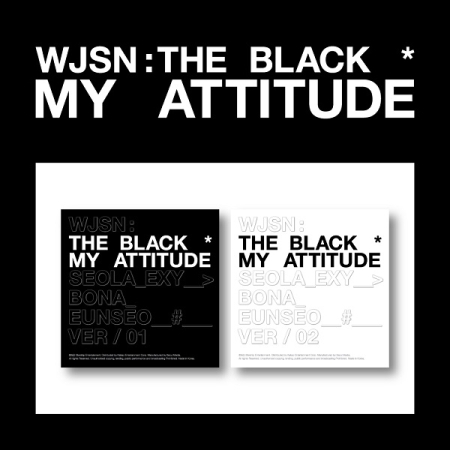 [PRE-ORDER] WJSN : THE BLACK - 1st Single Album "MY ATTITUDE"
