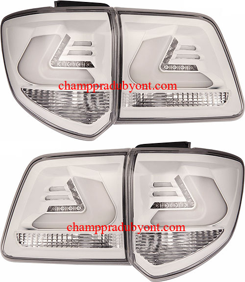ไฟท้าย TOYOTA FORTUNER 11-15 ขาว LED (V.2)