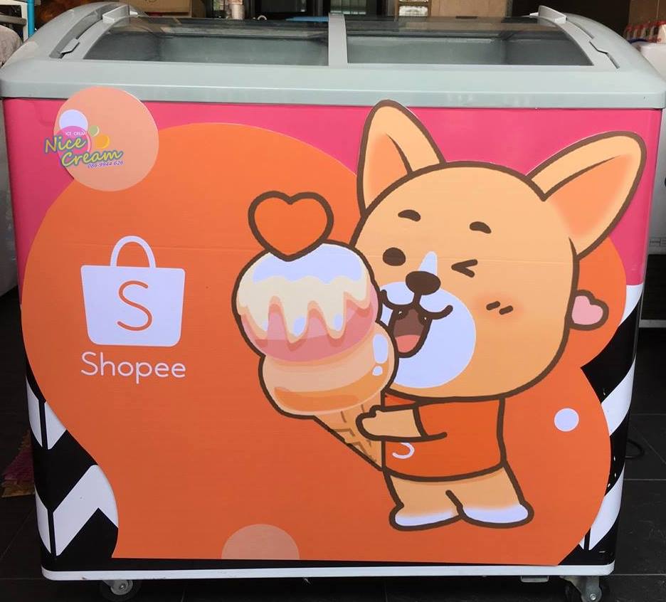 NICECREAM ขอกราบขอบพระคุณ บ.SHOPEE ที่ได้สั่งผลิตไอศครีมจำนวน 1000 ถ้วย แจกงานกีฬาสีช่อง 3 ครบรอบ 48 ปี ในวันที่ 10 มีนาคม 2561 @ ราชมังกีฬาสถาน