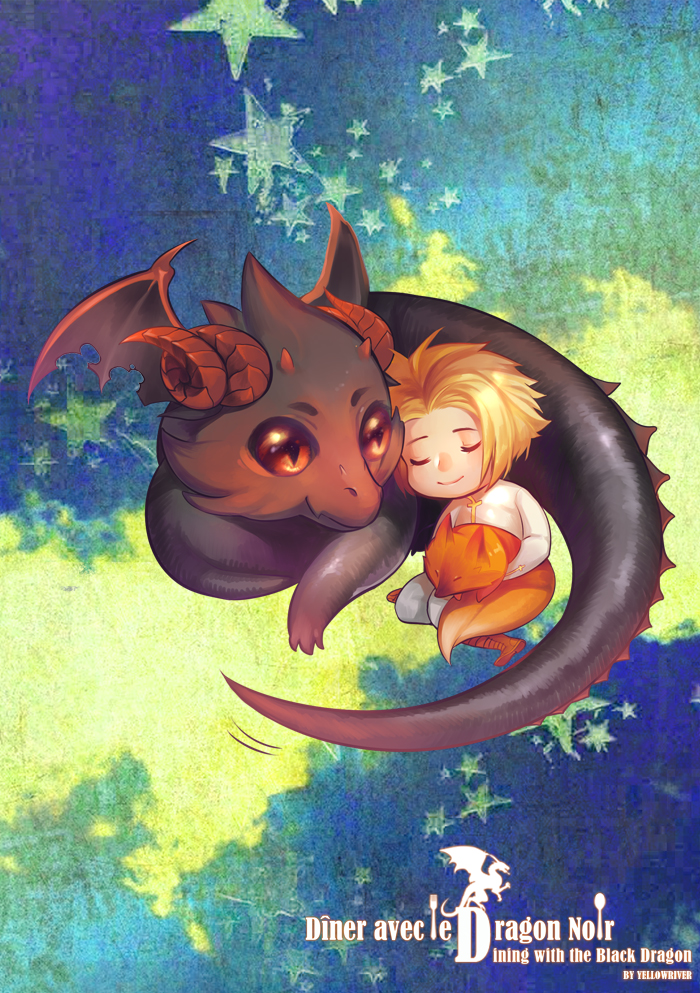 Dîner avec le Dragon Noir (Dining with the Black Dragon) by YELLOWRIVER