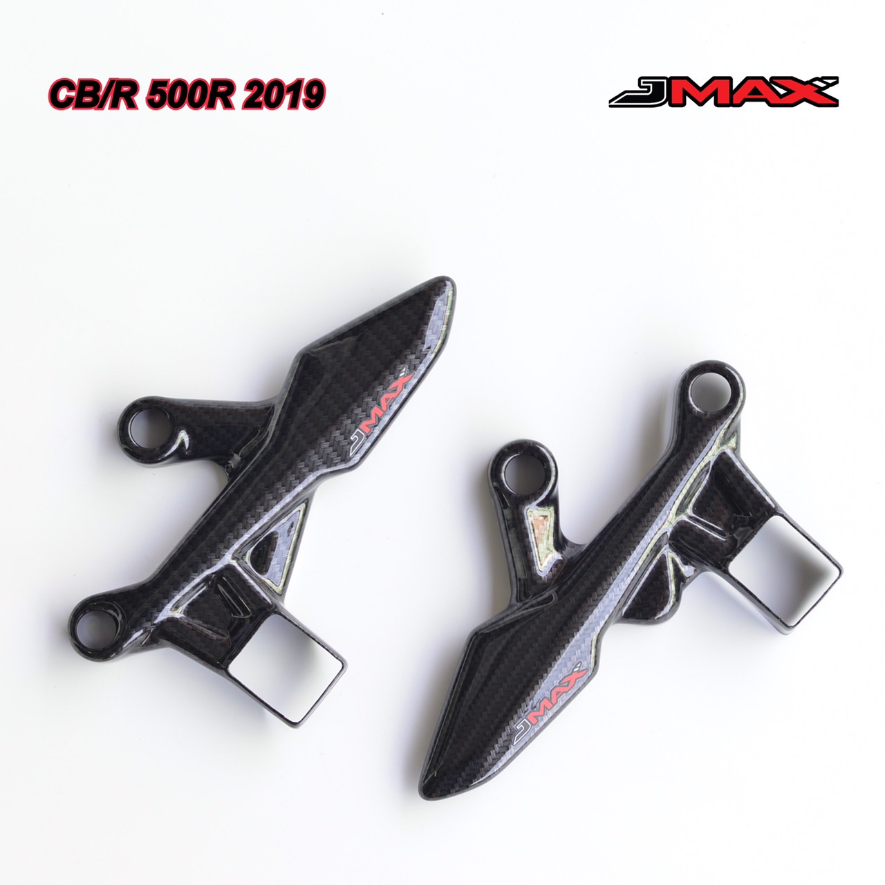 ครอบพักเท้าหน้า CB/R500R 2019 J MAX ลายฟิมล์6D ราคา900