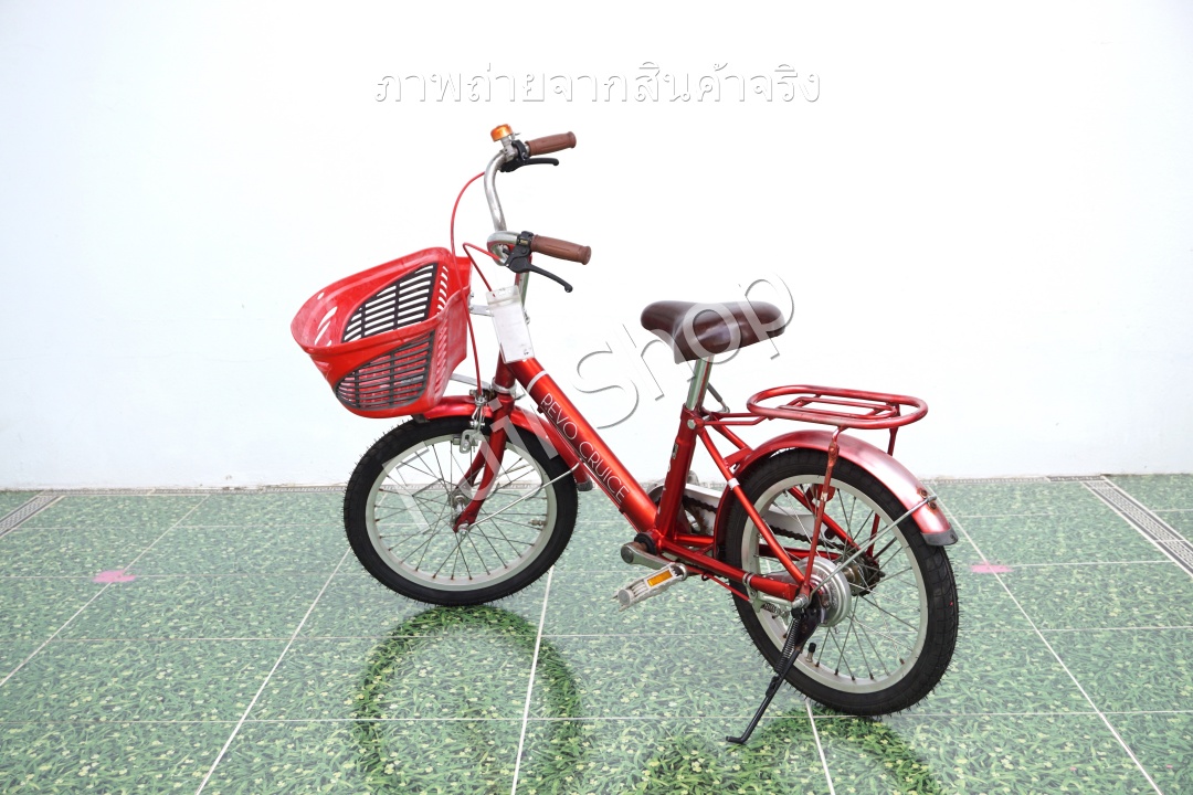 จักรยานเด็กญี่ปุ่น - ล้อ 16 นิ้ว - ไม่มีเกียร์ - สีแดง [จักรยานมือสอง]
