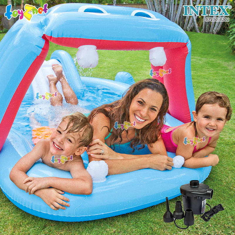 Intex Hippo Play Center no.57150 + Elec. Air Pump