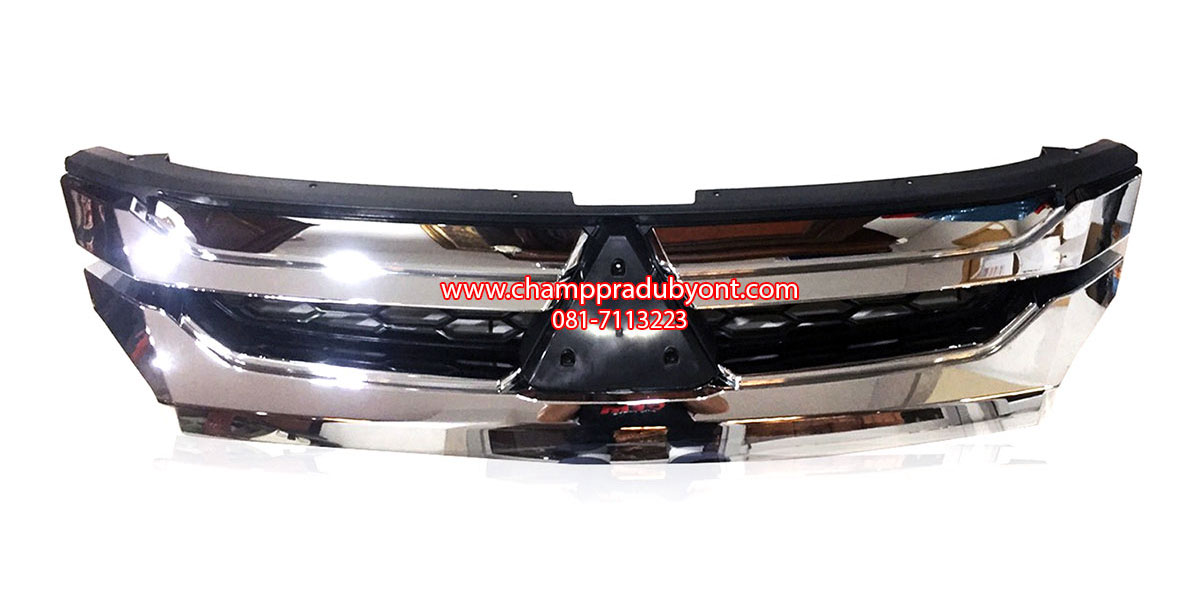 กระจังหน้า MITSUBISHI TRITON 2019 โครเมี่ยม