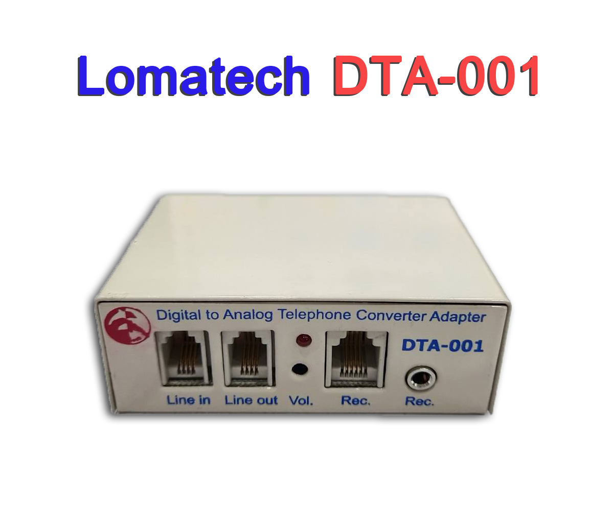 Lomatech DTA-001 เครื่องบันทึกเสียงสนทนาใช้กับโทรศัพท์ระบบ Digital, IP ได้ทุกยี่ห้อ