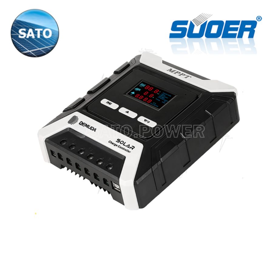 Demuda Solar Charger Controller MPPT โซล่า ชาร์จเจอร์ MAXPV:80V รองรับกระแสไฟ:12V/24V/48V ขนาด:50A อุปกรณ์ควบคุม การเก็บประจุ พลังงานแสงอาทิตย์