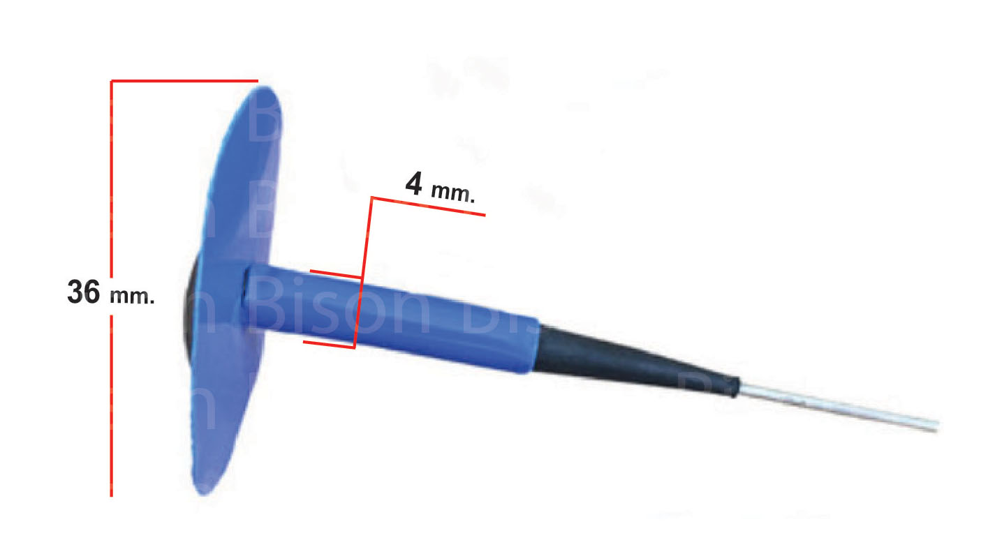 Kedis UL3 แผ่นปะยางแบบดอกเห็ด 36 x 4 มิล จำนวน 24 ดอก
