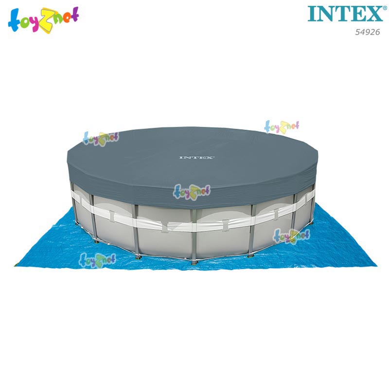 Intex 18ft Ultra Frame Pool Set w/Sand Filter Pump (5.49 x 1.32 m.) No. 54926
