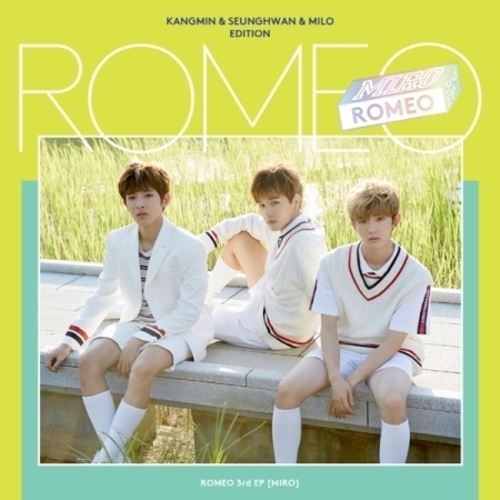 [PRE-ORDER] ROMEO - 3rd Mini Album "MIRO" (Kangmin & Seunghwan & Milo Edition)