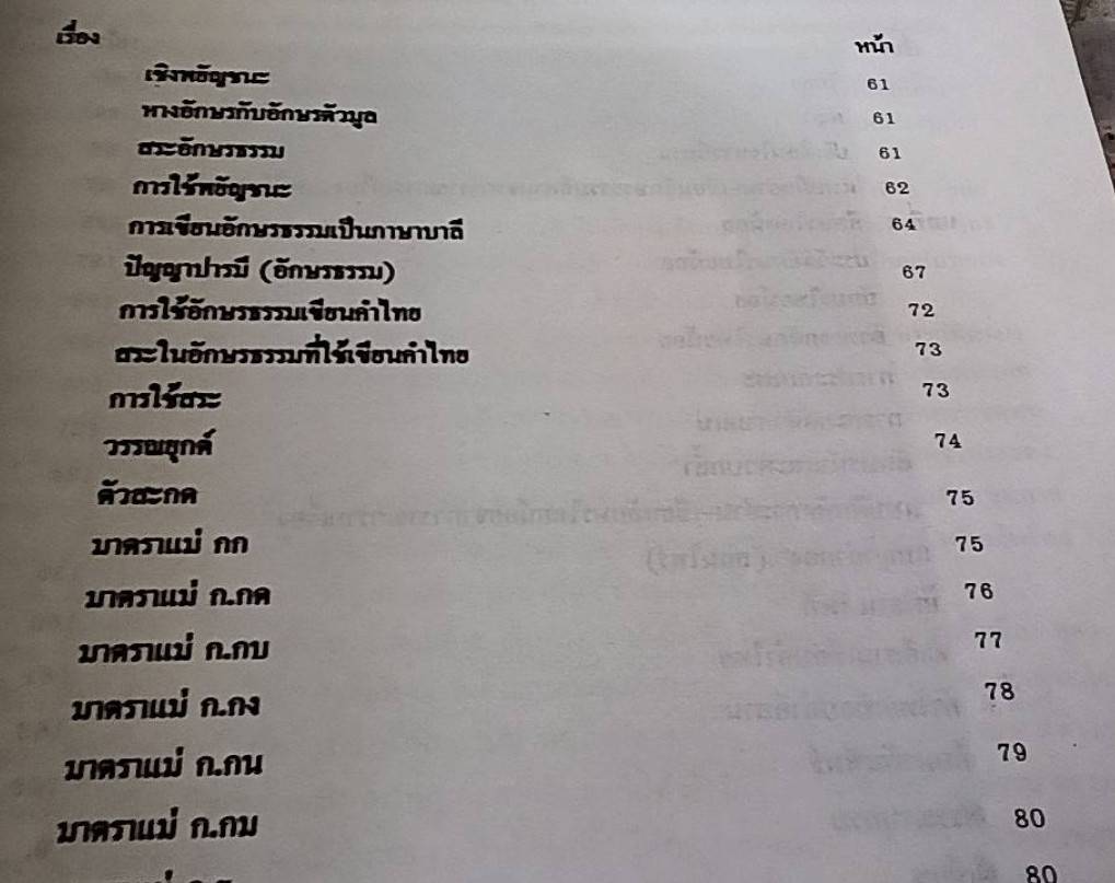 ตำราเรียนอักษรโบราณอีสาน