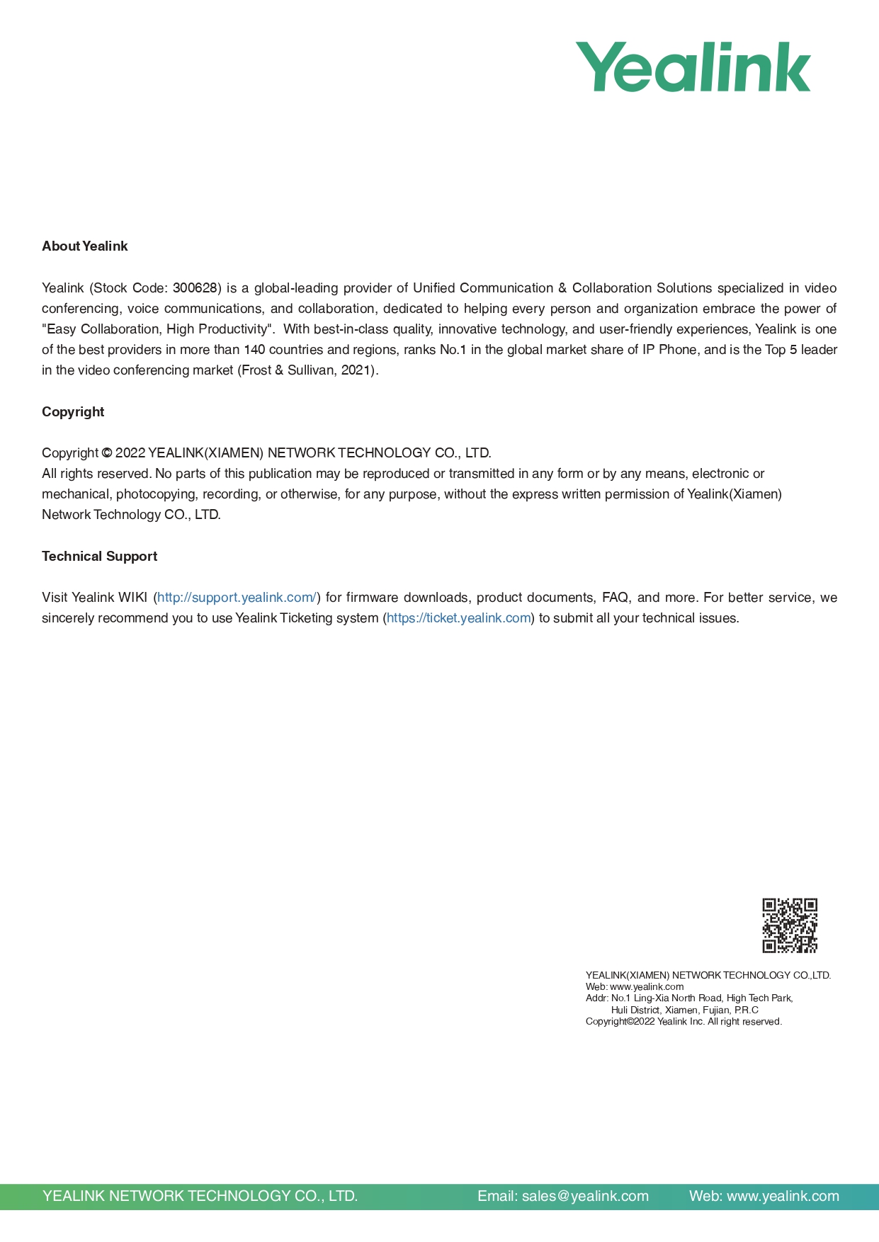 Yealink W73P Base + Handset (Package) DECT IP Phone