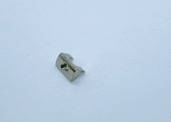 T Slot Nut with Spring Leaf M5