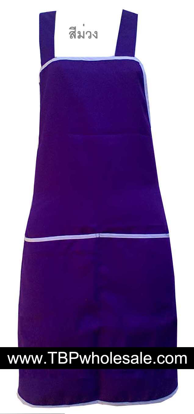 AP-002===ราคาส่ง 45 บาทต่อผืน ขั้นต่ำ 100 ผืน ผ้ากันเปื้อนเนื้อผ้าโซล่อนมีสายคล้องคอ,สายคาดเอว,กระเป๋าสองด้าน(มีหลายสีค่ะ) Tel:081-0110084/02-3972066