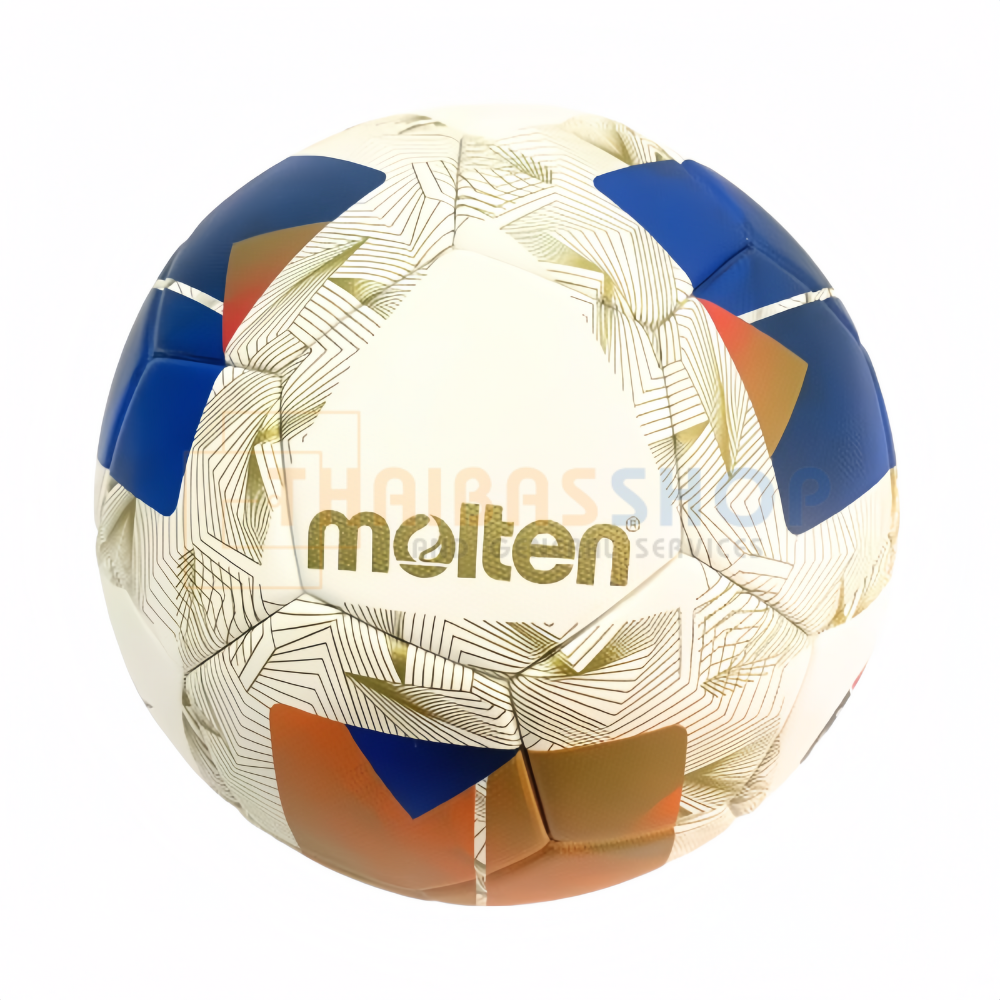 (ของแท้ 100%) ลูกฟุตบอล ลูกบอล Molten F5N5000-TH เบอร์ 5 ลูกฟุตบอลหนัง PU รุ่น Top ใช้แข่ง คิงส์คัพ