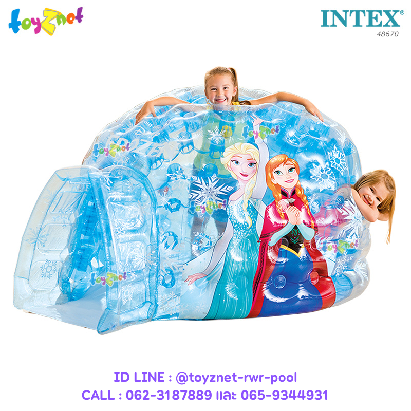 Intex Frozen Igloo w/12 Fun Ballz 1.85x1.57x1.07 m. no.48670