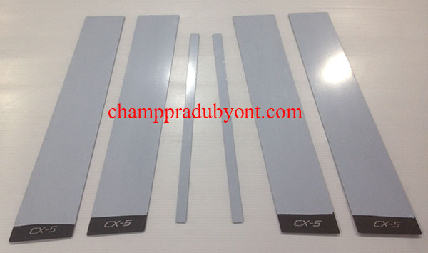 เสาประตูสแตนเลส MAZDA CX-5 14-16 (6 ชิ้น)