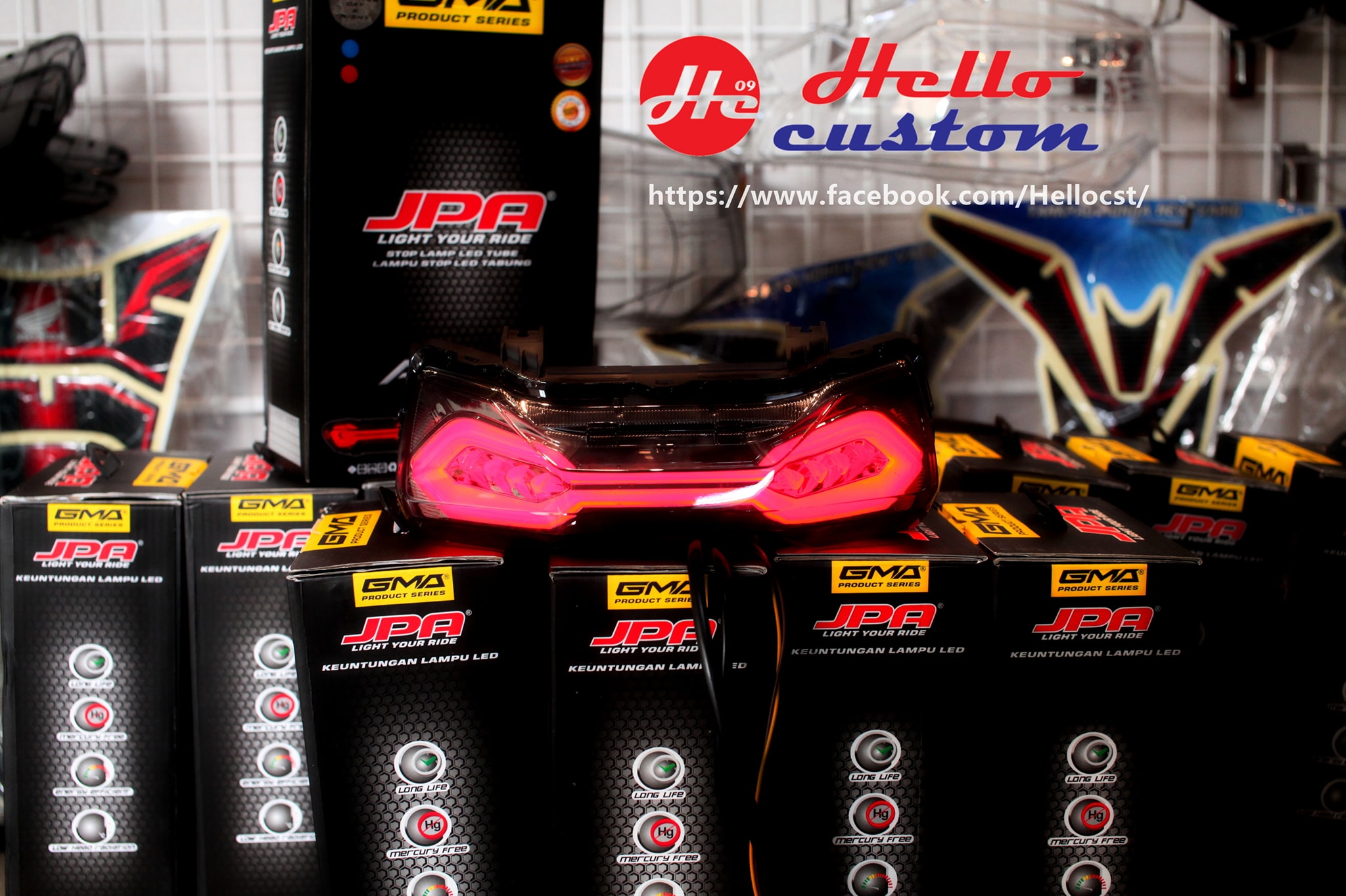 ไฟท้ายแต่ง ไฟเลี้ยวในตัว สำหรับ ADV150