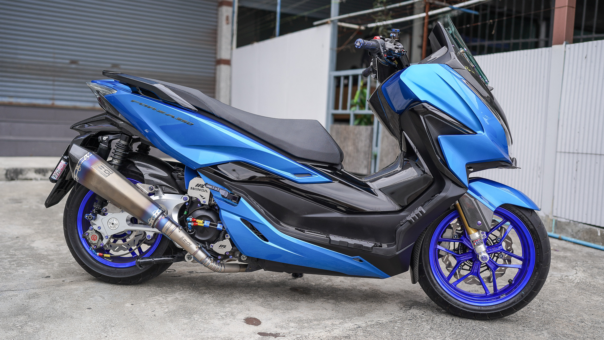 ท่อ Sc moto ไทเทเนียม FORZA 350 ราคา22500