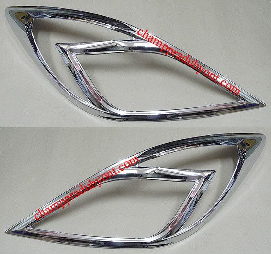 ครอบไฟหน้าโครเมี่ยม MAZDA BT-50 PRO 12-15