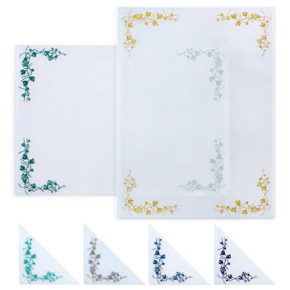 ซองประกาศนียบัตร A4 PP Card Case ลายไม้เลื้อย