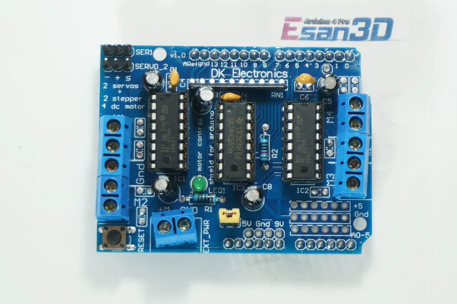 L293D Multi-Motor Driver Shield