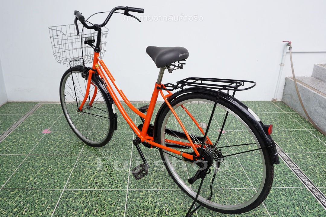 จักรยานแม่บ้านญี่ปุ่น - ล้อ 26 นิ้ว - ไม่มีเกียร์ - Affiche - สีส้ม [จักรยานมือสอง]