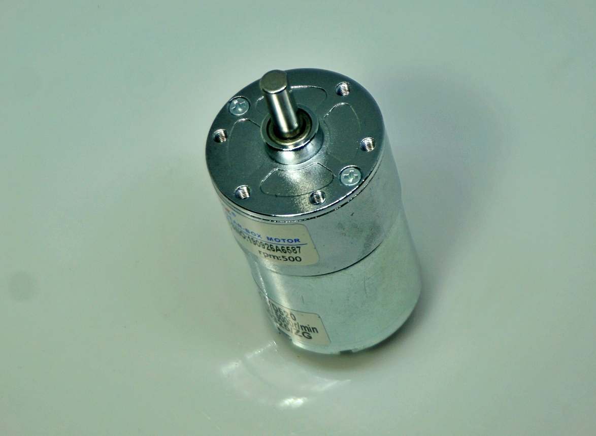 12V DC gear motor แกนตรง (ZGA37RG)