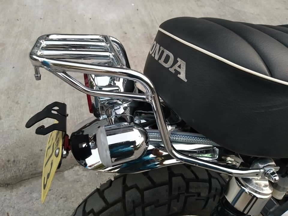ตะแกรงแร็คหลังชุบเงา HONDA MONKEY 125 AR
