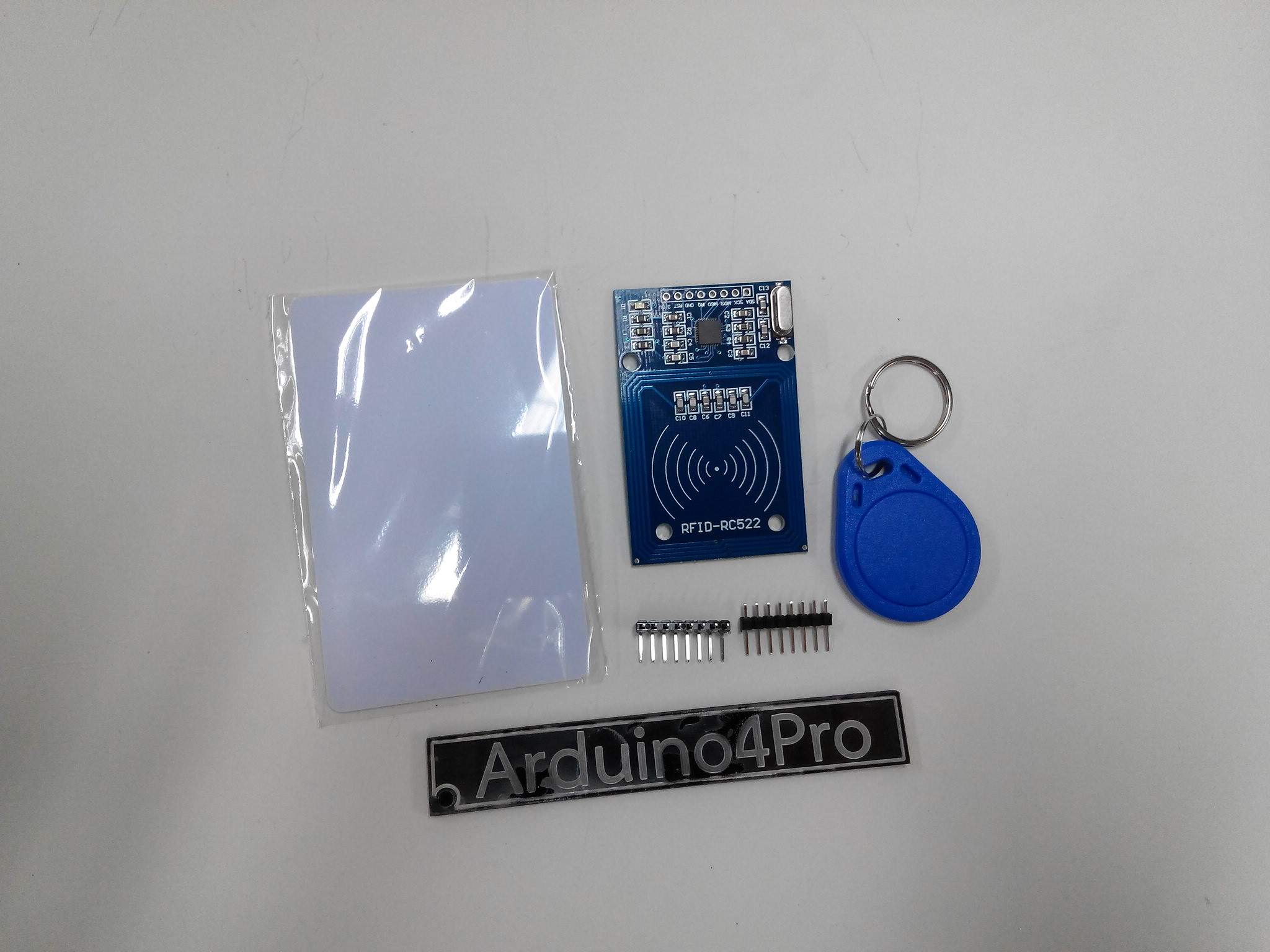 RFID Card Module Kit (RC522) มาพร้อม Tag Card และ พวงกุญแจ Tag