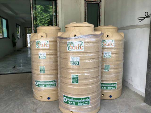 ถังน้ำ 600 ลิตร แกรนิตทราย ราคาพร้อมส่งกทม.และปริมณฑล 2750 แถมลูกลอย มีมอก.รับประกัน15ปี วัสดุFOODGRADE สำหรับบรรจุน้ำดื่มน้ำใข้