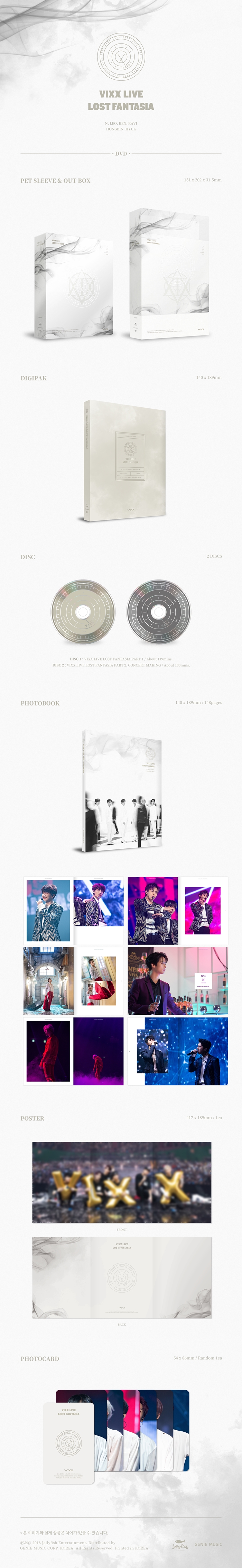 [PRE-ORDER] VIXX - VIXX LIVE LOST FANTASIA (2DVD)