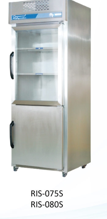 ตู้แช่สแตนเลส Sanden intercool รุ่น Ris-075S ขนาด 430ลิตร