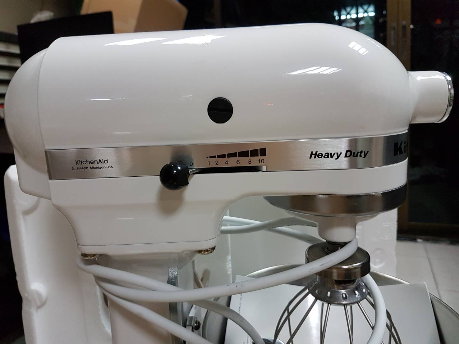 KITCHEN AID 5KPM50EWH Pplnetary Mixer Havy Duty เครื่องตีแป้ง