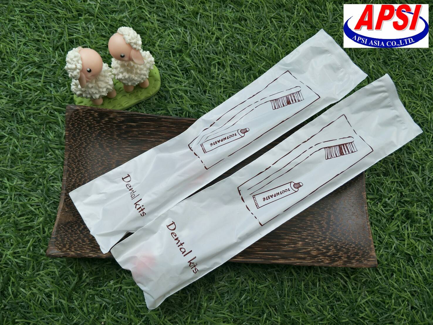 แปรงสีฟัน1ด้าม+ยา3กรัม ซองพลาสติก/สินค้ามีพร้อมส่ง สั่งขั้นต่ำ 500 ชุด