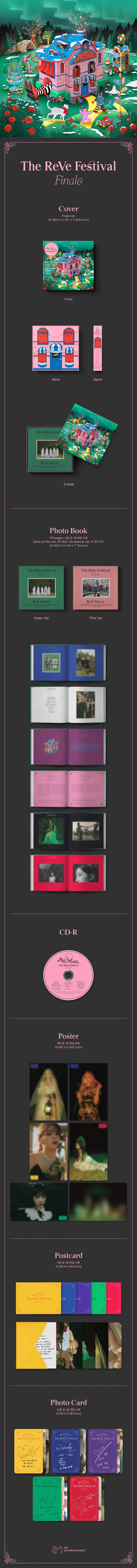 [PRE-ORDER] RED VELVET - Repackage Album "THE REVE FESTIVAL FINALE"