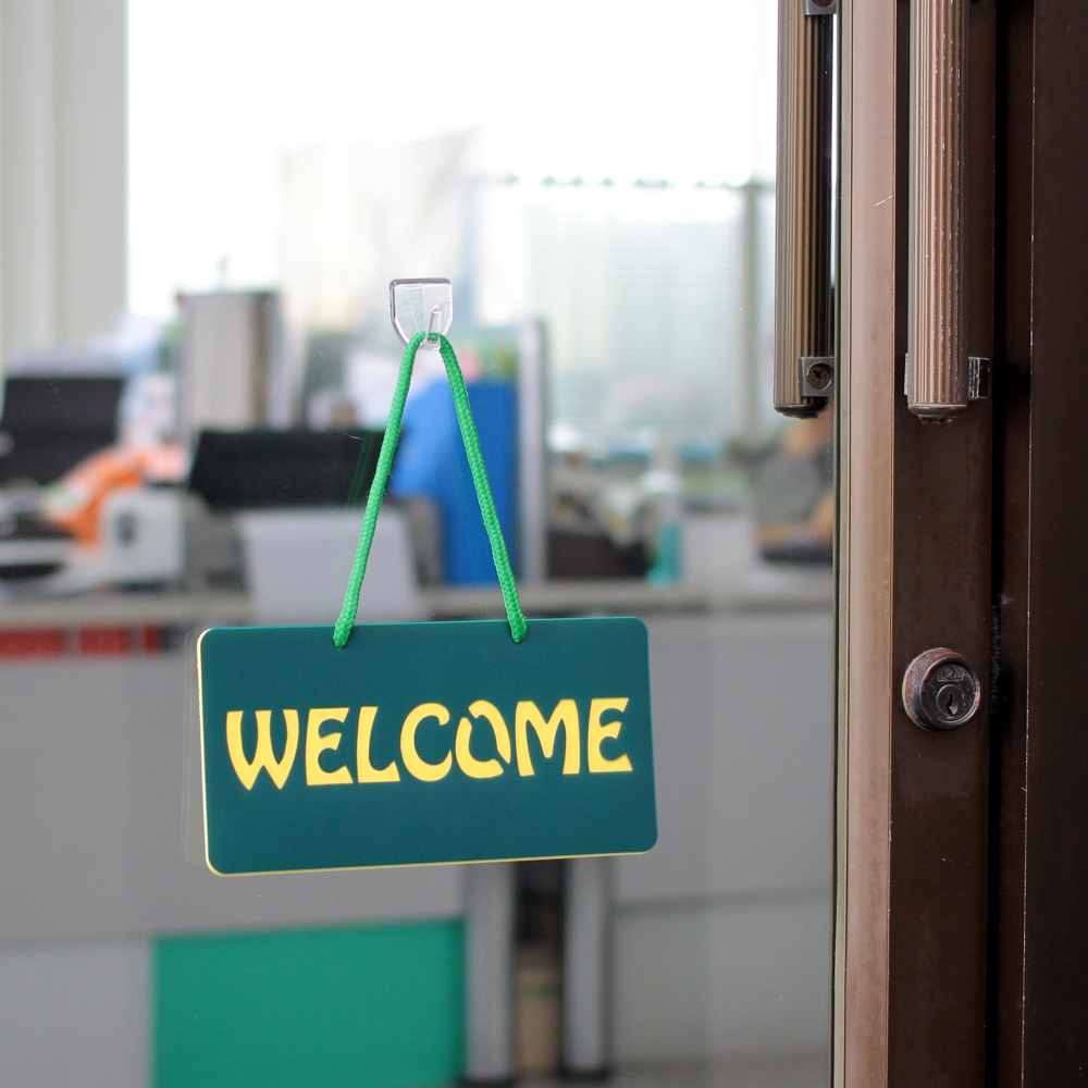 ป้ายแขวน Welcome-Thank you PR-103