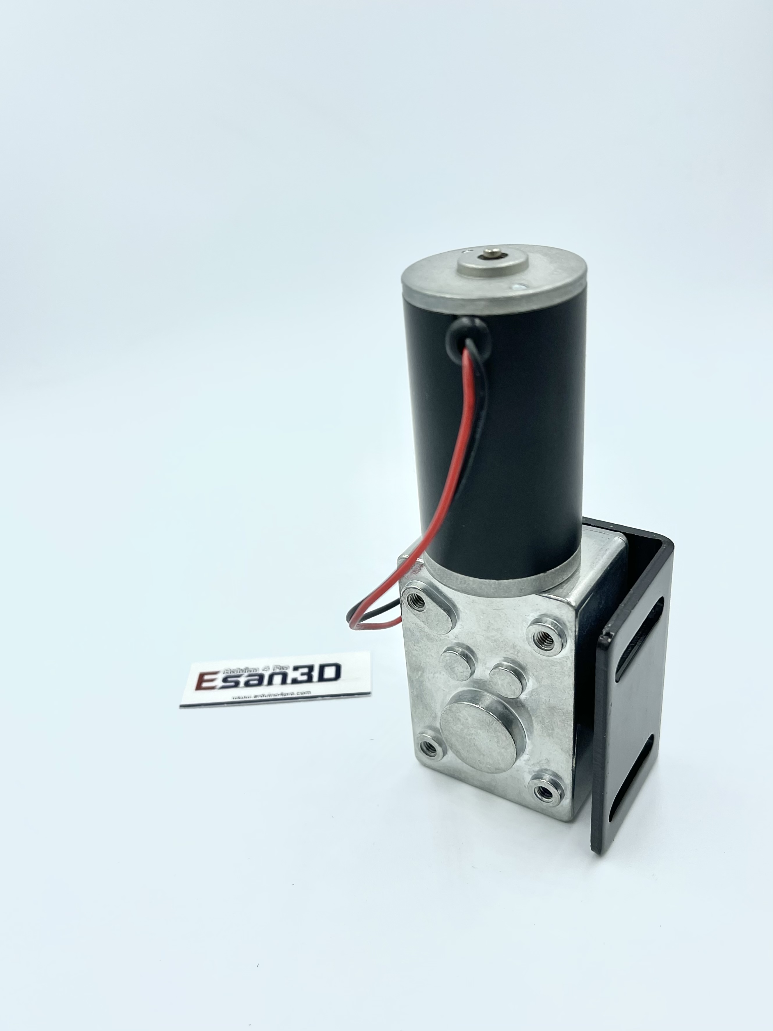 10rpm worm gear dc motor พร้อมฉากยึดมอเตอร์