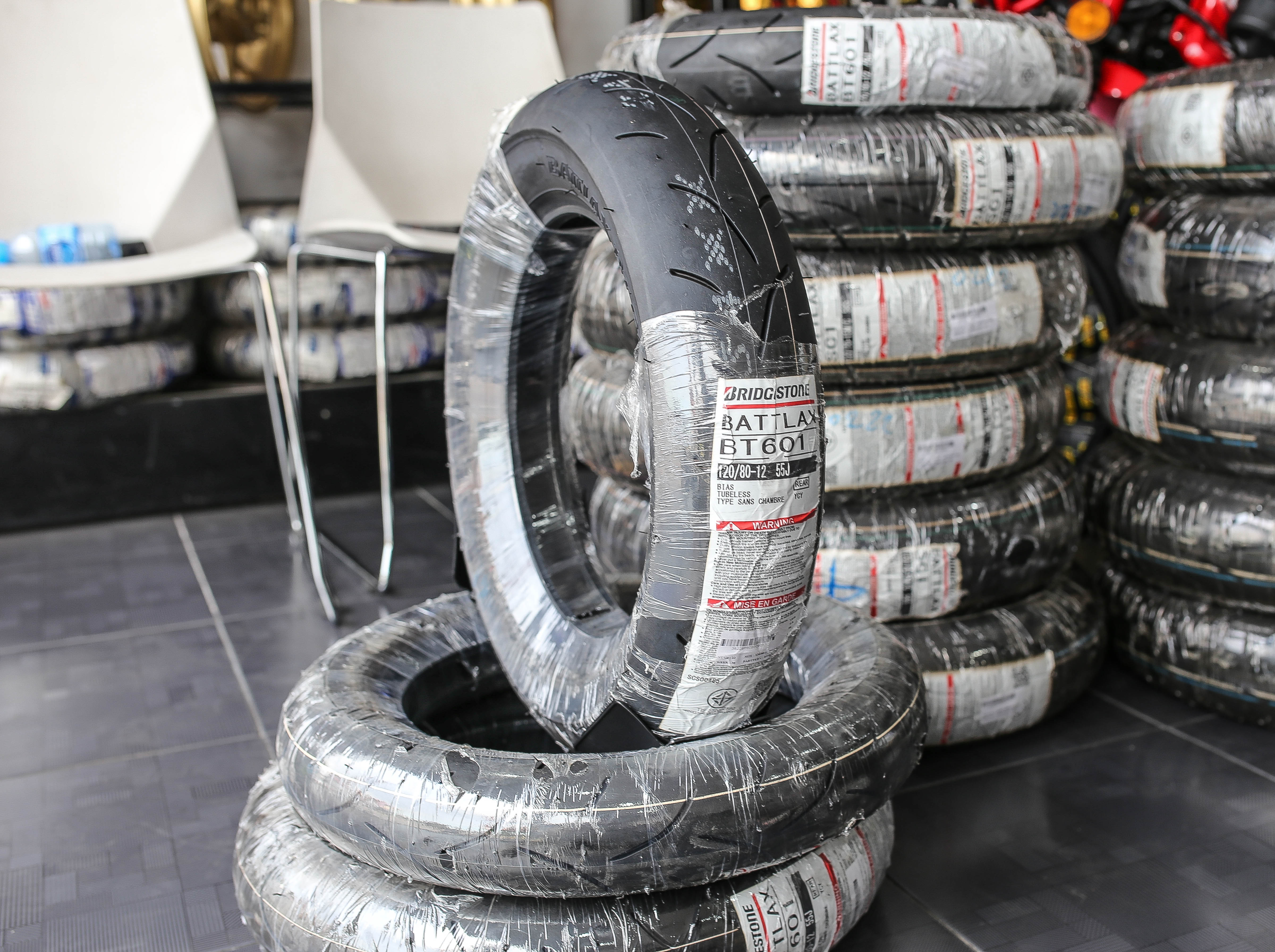 ยาง Bridgestone BT -601SS 100/90-12 49J